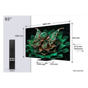 TCL Smart Τηλεόραση 85" 4K UHD Mini LED 85C7K HDR (2025) TCL Smart Τηλεόραση 85" 4K UHD Mini LED 85C7K HDR (2025)